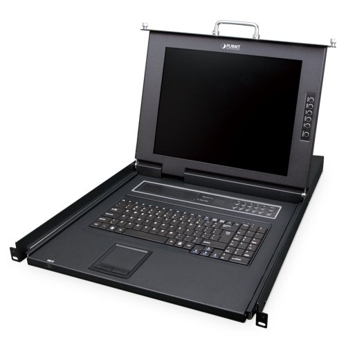 KVM-консоль (17", 8 портов Combo, VGA)
