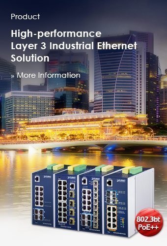 High-performance Layer 3 Industrial Ethernet Solution, DIN-rail Managed Ethernet Switches